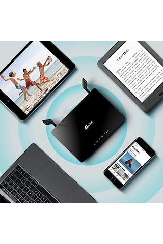 Mr400, Ac1200 Wireless Dual Band 4g Lte Router, 4g/3g Sım Yuvası, 64 Cihaza Kadar Bağlantı, Yapılandırma Gerektirmez, Konuk Ağı Ve Ebeveyn Kontrolü Desteği