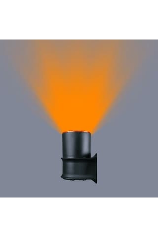 Tekli Çağlayan Turuncu Işık Aplik Ip54 Zita Dış Mekan Bahçe Duvar Aydınlatma Armatürü + Led Ampul Diğer