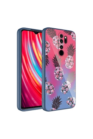 Apple Uyumlu iPhone 8 Kılıf Kamera Korumalı Desenli Sert Silikon Zore Epoksi Kapak NO3