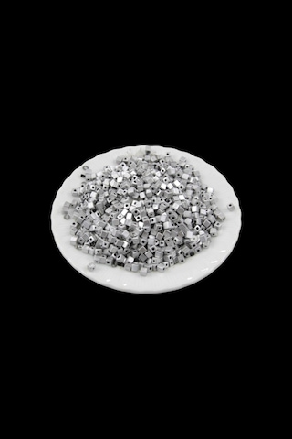 4x3,5 Mm Gri Boncuk Takı Malzemesi 30 Gr 640 Adet