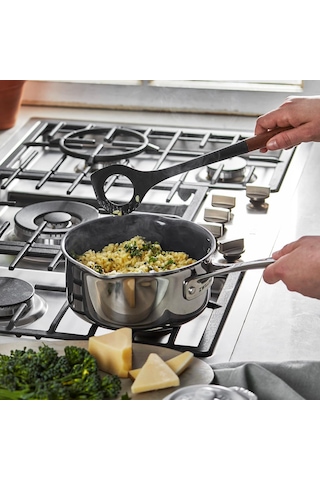 Staub 40503-108 Risotto Kaşık, Silikon, Mat Siyah