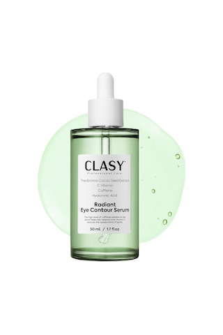 Clasycare Radiant Göz Çevresi Serumu Kafein Göz Serumu Hyaluronik Asit Ve C Vitamini İle Göz Altı Morluklar