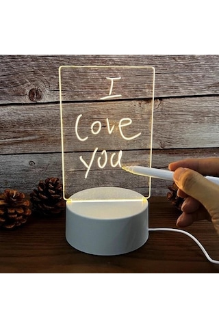 Led Çizim Tableti Gece Lambası Gün Işığı