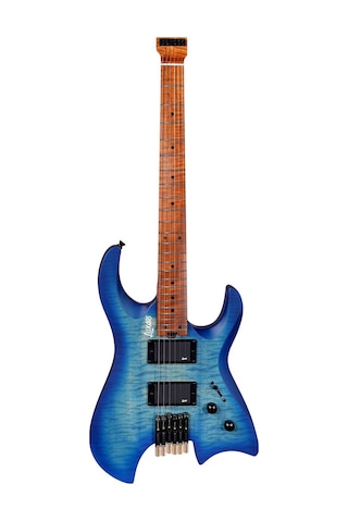 Luxars S-g63-6 Sbl Headless Elektro Gitar Satın Blue + Gıgbag