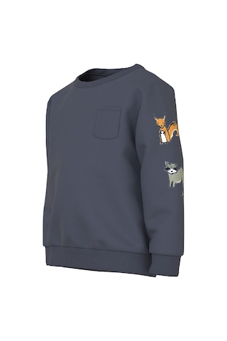 Antrasit Name İt Erkek Çocuk Bisiklet Yaka Sweatshirt 13221486 001 Antrasit