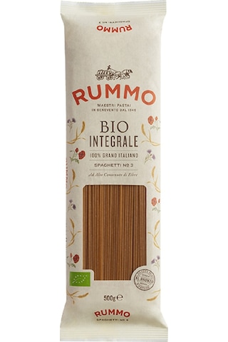 Rummo Organik Kepekli Spagetti No 3 Makarna 500 G