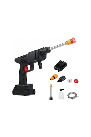 Şarjlı Ve Yüksek Basınçlı Oto Yıkama Ve Sulama Tabancası Br0922536