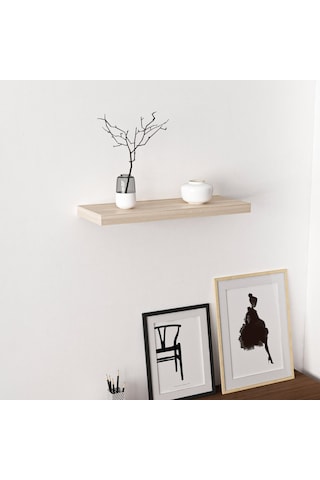 Minarmobilya Minar Gizli Tutuculu Duvar Rafı 60 Cm - Sonomo