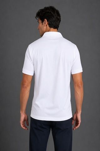 Bisse Beyaz Polo Yaka T-shirt Ts26y26106 01