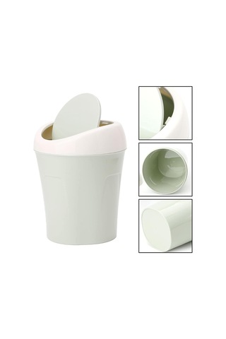 Pazly--ev Tipi Mini Masaüstü Çöp Kutusu