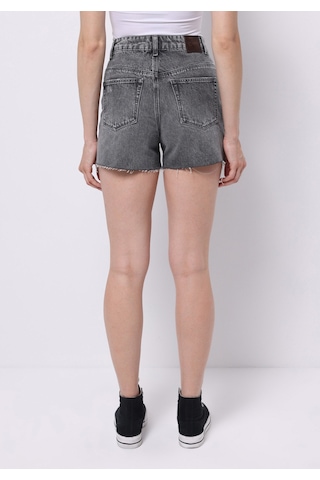 Colin's Colins Mom Fit Yüksel Bel Düz Kadın Denim Jean Şort Cl1073889 Q1.v1 Dn05072 Denim