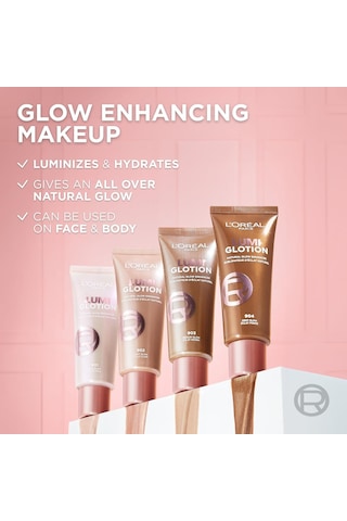 L'oreal Paris Glotion All-ın-one Doğal Işıltı Aydınlatıcı Losyon - 901 Fair Glow Diğer