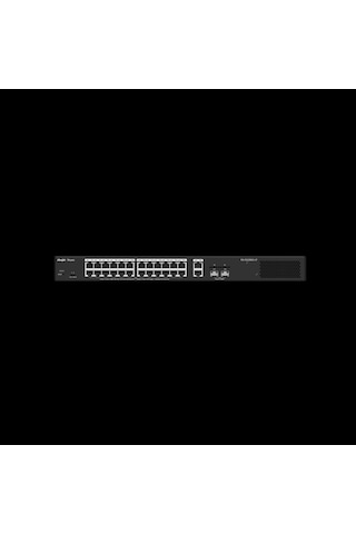 Ruıjıe Reyee Rg-es228gs-lp 28 Port 26xge/2sfp 250w Bulut Yönetilebilir Poe Switch