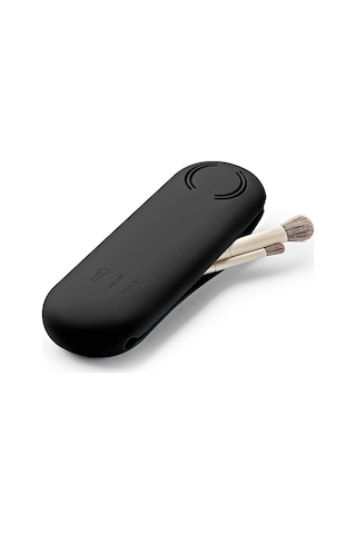 Ulzyvf Taşınabilir Silikon Makyaj Fırçası Çantası - Hava Geçirgen, Manyetik Kapaklı, 6-10 Fırça Kapasiteli Pembe Pembe