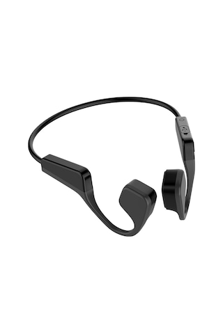 Bt 5.0 Açık Kulak Kemik İletim Kulaklığı, Spor Kulaklık, Esnek Bant, Dokunmatik Kontrol, Rahat Kullanım, Siyah