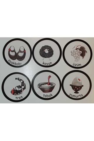 Beğiminin Zeka Kartı Akıllı Bebek Kartları 0-6 Ay