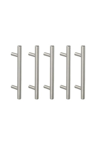5 Adet 224mm Paslanmaz Çelik Kulp Seti 155 x 230 MM (Büyük Boy)