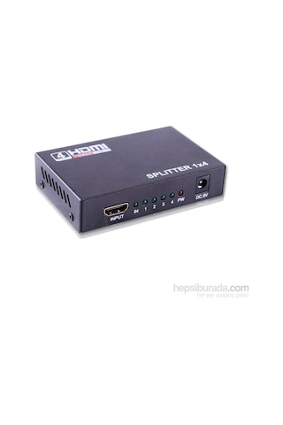 Qport Q-Spl4 4'Lü Hdmı Çoklayıcı. Full Hd