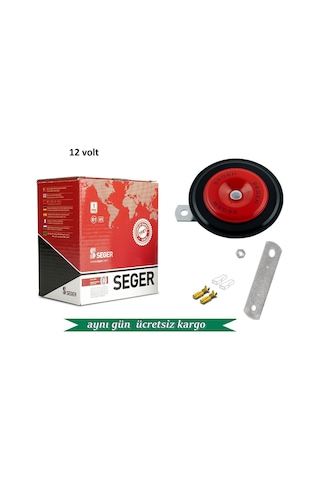 Seger Didit Korna 12 Volt Kalın Ses 50Fk