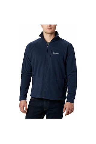Columbia Fast Trek II Full Zip Fleece Erkek Mavi Outdoor Polar AE Lacivert