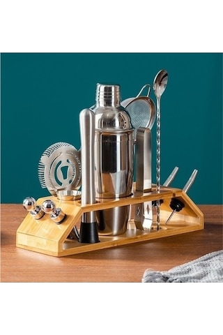 Joyjadehub Ambition Paslanmaz Çelik Mikser Seti, Bar Kokteyl