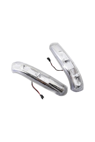 Maiyame Chevrolet Captiva 2007-2016 İçin Solak Sürücü Araçları Için 12v Sarı Led Yan Çizgi Sinyali, Ön-sağ-sol Ayna Lambası, Abs Malzeme, 2 Adet