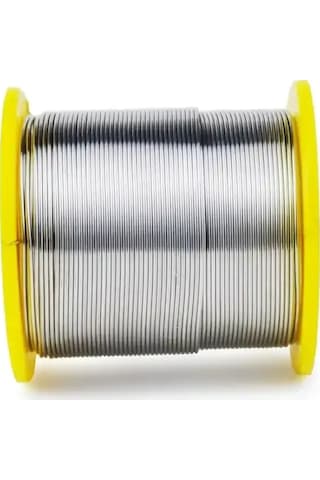 Kurtel Sn63/pb37 Vitray Lehim Teli Fluxsız 500 Gr. Makara 3 Mm