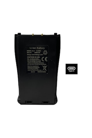 Bl-1 Type-c Batarya 3.7v 1500mah Baofeng Bf-88e, 777s, 888s, 999s, Bf-888, Zastone Zt-v68