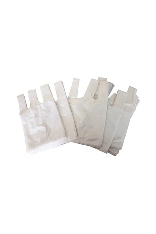 Doku Ambalaj Atlet Poşet T-shirt Bag Orjinal 1kg Taşıma Torbası Alişveriş Küçük Boy 24x45