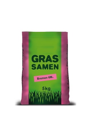 Bremen 6'Lı Karışım Çim Tohumu Çim Tohumu 5 KG