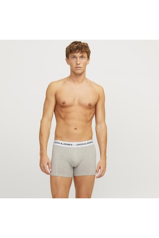 Jack & Jones Erkek 3'lü Boxer Paketi - Joe - 12271554 Navy Blazer
