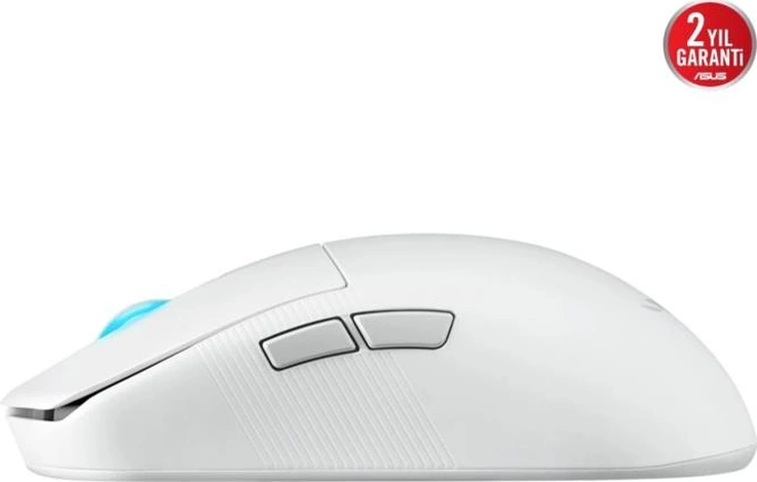 Asus Rog Harpe Ace Mini Beyaz Şarjlı Optik Kablolu/kablosuz Oyuncu Mouse 10L