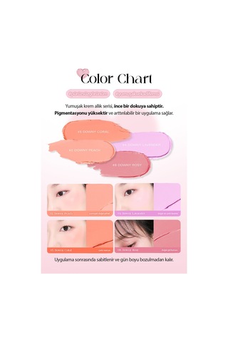 Bbia Kalıcı Ve Doğal Görünümlü Krem Allık Bbıa Ready To Wear Downy Cheek 05 Downy Coral