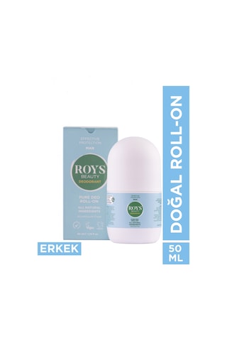 Roys Beauty Erkek Doğal Roll-On Deodorant 50 ML