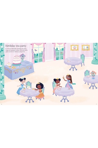 First Sticker Book Princesses (First Sticker Books)- Usborne