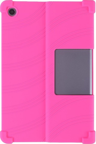 Lenovo Xiaoxin Pad Studio 11,5 İnç/tab Plus Silikon Kılıf Ve Destek Standı Sağlam Koruyucu Kapak - Gül Tablet Kılıfı