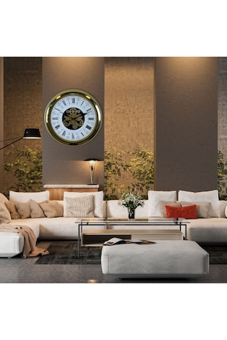 Royal Legacy Gold 60 Cm Çarklı Duvar Saati