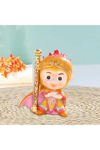 Pazly Suntek Mor-pembe-pelerin Maymun Koridor Karikatür Heykeli Qv