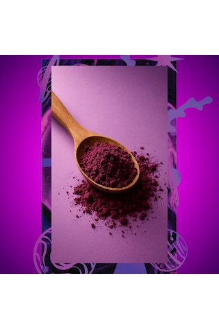 Doğal Acai Tozu - Superfood Acai Blend Powder, 50 Gr