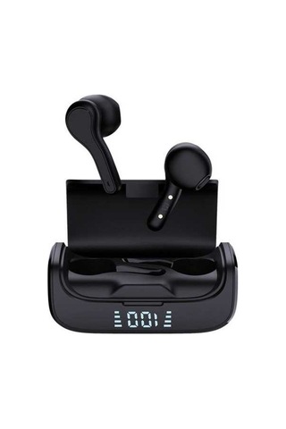 Primepickings R28 Bt5.0 Gerçek Kablosuz Spor Kulaklık Mega Bas Stereo, Akıllı Gürültü Azaltma Dokunmatik Led Ekran