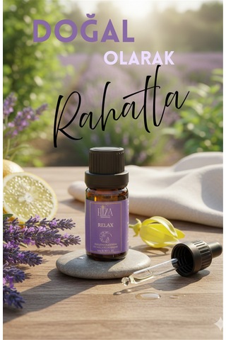 Hiza Herbal Care Doğal Relax Aromaterapi Uçucu Yağ Karışımı 10 Ml