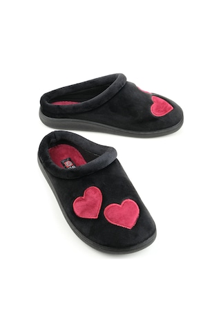 Gezer Kışlık Kadın Gondol Ev Terlik GT1KZM.12072.00.010.0C Siyah