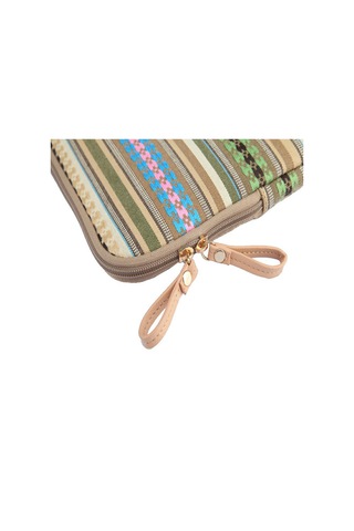 Lısen 34,5 X 24 X 1,5 Cm 13 İnç Dizüstü Bilgisayarlar İçin Taşıma Çantası Saklama Çantası Etnik Stil Desen - Açık Kırmızı