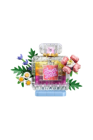 LEGO® Creator 3’ü 1 Arada Çiçekli Dekoratif Parfüm Şişesi 31383 - 8+ için Renkli Etiketler İçeren Oyuncak Yapım Seti (286 Parça)