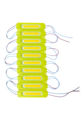 Parmak Lamba Cob Led Sarı Gün Işığı 12v 10'lu Br 040 99 78