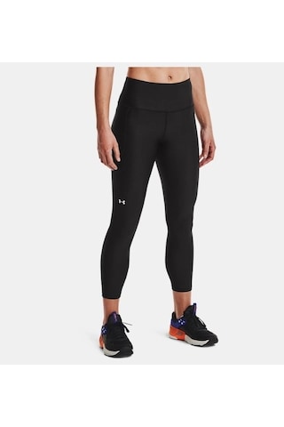 Under Armour Ua Tech Yüksek Bel Bilek Boy Kadın Tayt 1365335-001 Siyah