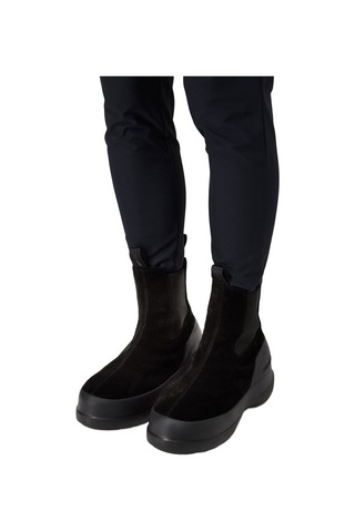 N001 Black Bot Kadın 80d2480050-n001 Moon Boot Luna Chelsea Suede Black Siyah