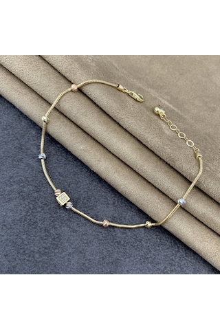 14 Ayar Altın Dorikalı Bileklik