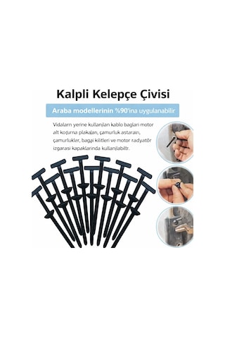 Çok Amaçlı Tamir Klipsi Cırt Kelepçe Akıllı Sekman Dayanıklı Plastik Kablo Bağı 50 Adet