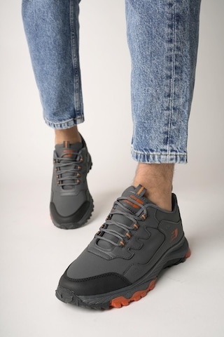 Muggo North Unisex Garantili Trekking Outdoor Ayakkabı Füme